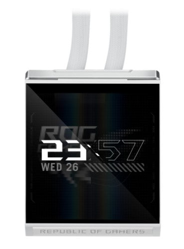 ASUS ROG STRIX SLC IV 360 ARGB LCD WHT Processor All-in-one liquid cooler 12 cm White 1 pc(s)
