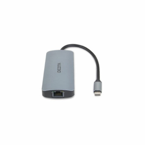 DICOTA D32062 interface hub USB Type-C Silver