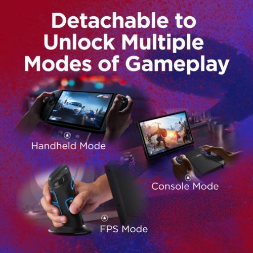 Lenovo Legion Go 8AHP2 portable game console 22.4 cm (8.8") 512 GB Touchscreen Wi-Fi Black, Violet