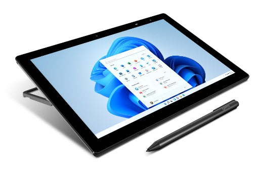 Geo Computers GeoPad 220 Hybrid (2-in-1) 30.7 cm (12.1") Touchscreen 2K Intel® Pentium® Silver N5030 4 GB LPDDR4-SDRAM 128 GB SSD Wi-Fi 5 (802.11ac) Windows 11 Home in S mode Orange