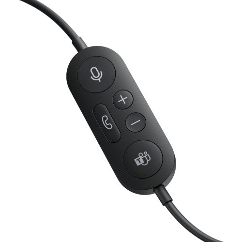 Microsoft MS Modern USB-C Headset Black DA/FI/NO/SV Commercial - Headset Wired Head-band Office/Call center USB Type-C