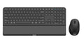 Philips 6000 series SPT6607B/26 keyboard Mouse included Universal RF Wireless + Bluetooth QWERTZ German Black