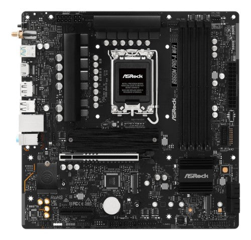 Asrock B860M Pro-A WiFi Intel B860 LGA 1851 (Socket V1) micro ATX