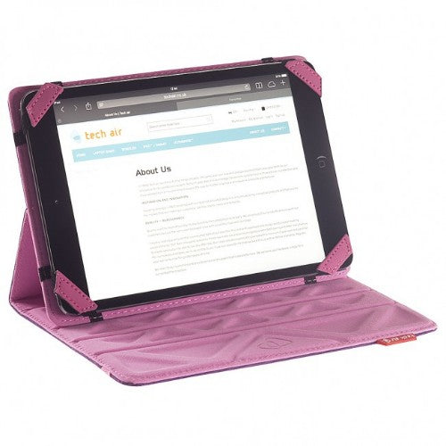 Techair TAXUT022 tablet case 17.8 cm (7") Folio Pink, Violet