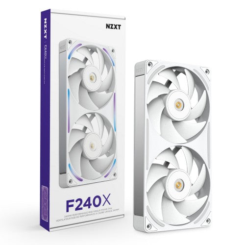 NZXT F240X Computer case Fan 12 cm White 1 pc(s)