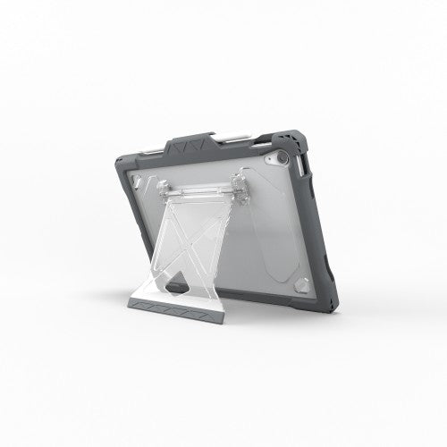 MAXCases Shield Extreme-X2 for iPad 10 & 11th gen (2022) (Red Bezel-Gray Case)