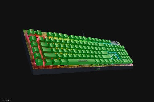 Razer BlackWidow V4 X keyboard Gaming USB QWERTY US English Green