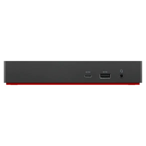 Lenovo 40AY0135UK laptop dock/port replicator Wired USB 3.2 Gen 1 (3.1 Gen 1) Type-C Black