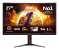 AOC G4 Gaming computer monitor 68.6 cm (27") 2560 x 1440 pixels Quad HD LED Black, Red