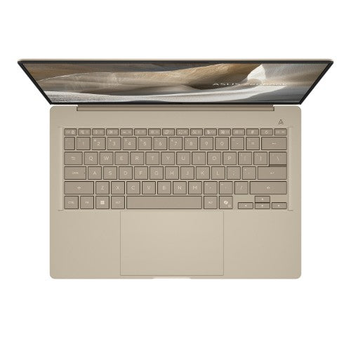 ASUS Zenbook A14 UX3407NA-QD148W Copilot+ PC Snapdragon X2E-88-100 Laptop 35.6 cm (14") WUXGA 16 GB LPDDR5x-SDRAM 1 TB SSD Wi-Fi 7 (802.11be) Windows 11 Home Beige