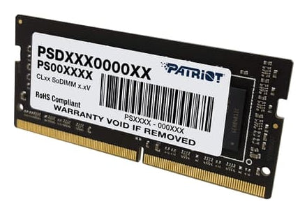 Patriot Memory Signature Line PSD416G320081S memory module 16 GB 1 x 16 GB DDR4 260-pin SO-DIMM