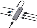 Verbatim CMH-08 USB Type-C 5000 Mbit/s Silver