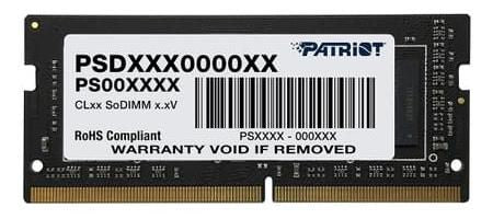 Patriot Memory Signature Line PSD416G320081S memory module 16 GB 1 x 16 GB DDR4 260-pin SO-DIMM