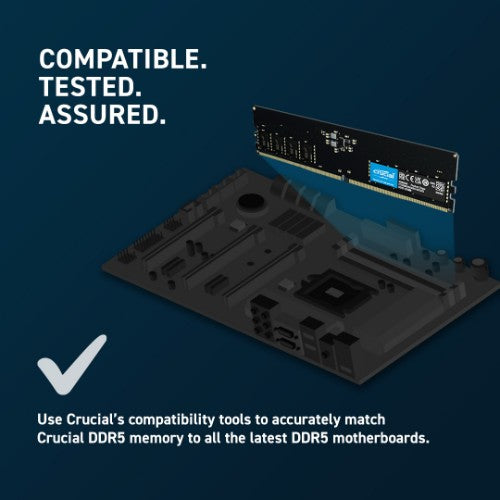Crucial CT16G56C46U5 memory module 16 GB 1 x 16 GB DDR5 288-pin DIMM
