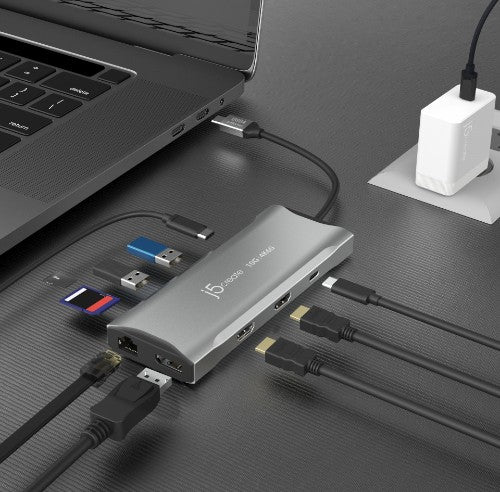 j5create JCD397-N 4K60 Elite USB-C® Multi-Monitor Mini Dock