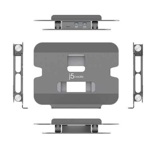 j5create JTS327 Multi-Angle 4K Docking Stand
