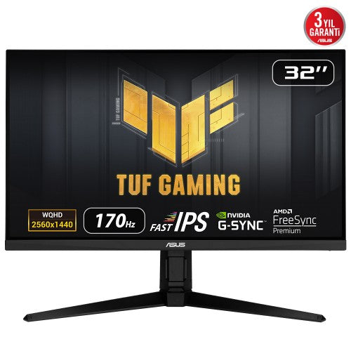 ASUS TUF Gaming VG32AQL1A computer monitor 80 cm (31.5") 2560 x 1440 pixels Wide Quad HD LED Black