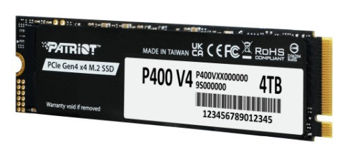 Patriot Memory P400 V4 4 TB M.2 PCI Express 4.0 NVMe