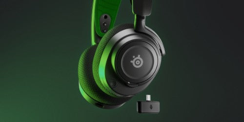 Steelseries Arctis Nova 7X Headset Wired & Wireless Head-band Gaming USB Type-C Bluetooth Black, Green