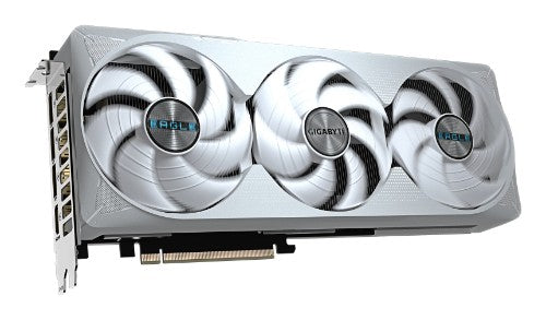 GIGABYTE GeForce RTX 5070 Ti EAGLE OC ICE SFF 16G Graphics Card - 16GB GDDR7, 256bit, PCI-E 5.0, 2542 MHz Core Clock, 3 x DP 2.1a, 1 x HDMI 2.1b, NVIDIA DLSS 4, GV-N507TEAGLEOC ICE-16GD
