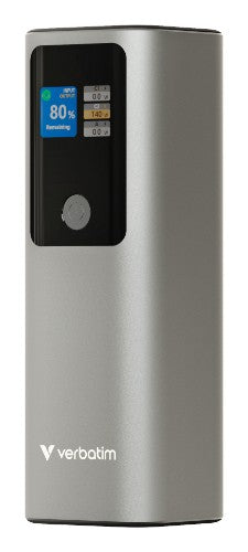 Verbatim Charge 'n' Go Power Bank 27000mAh 183W Grey