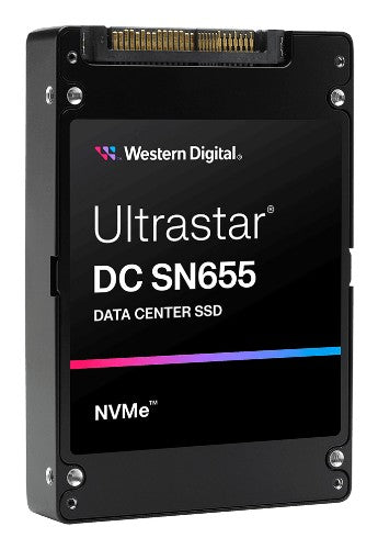 Western Digital Ultrastar DC SN655 3.84 TB U.3 PCI Express 4.0 NVMe TLC 3D NAND