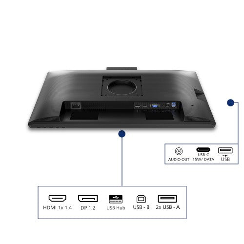 Philips 3000 series 24B2N3200JH/00 computer monitor 60.5 cm (23.8") 1920 x 1080 pixels Full HD LCD Black