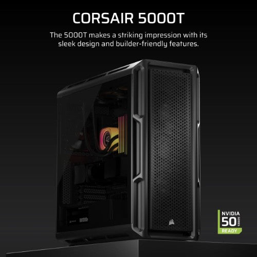Corsair 5000T Midi Tower Black