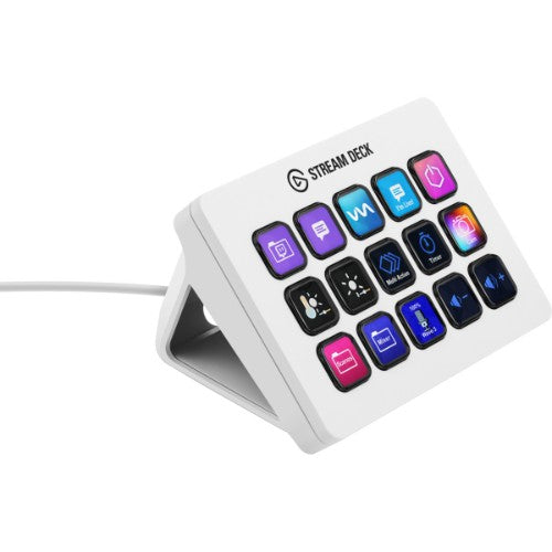 Elgato 10GBA9911 keyboard Gaming USB White