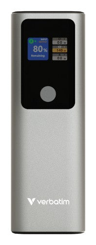 Verbatim Charge 'n' Go Power Bank 27000mAh 183W Grey
