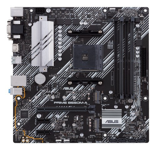ASUS PRIME B550M-A AMD B550 Socket AM4 micro ATX