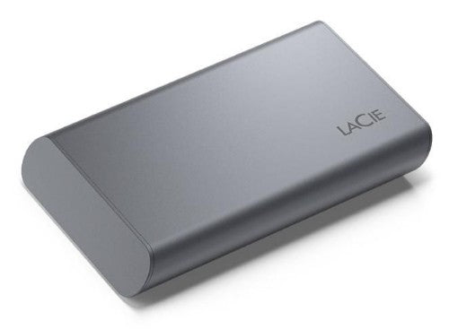 LaCie Mobile SSD Secure Thunderbolt technology 500 GB USB Type-C 3.2 Gen 2 (3.1 Gen 2) Grey
