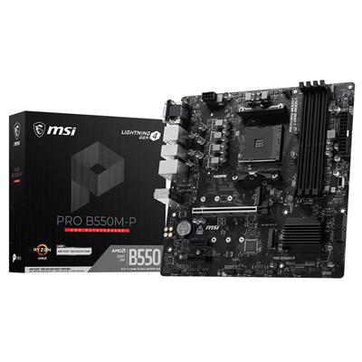 MSI PRO B550M-P motherboard AMD B550 Socket AM4 ATX
