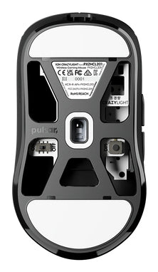 PULSAR X2H CrazyLight Medium mouse Gaming Ambidextrous RF Wireless + USB Type-C Optical 32000 DPI
