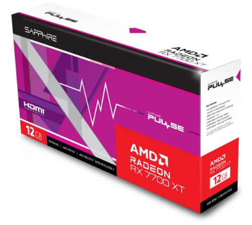 Sapphire PULSE Radeon RX 7700 XT AMD 12 GB GDDR6