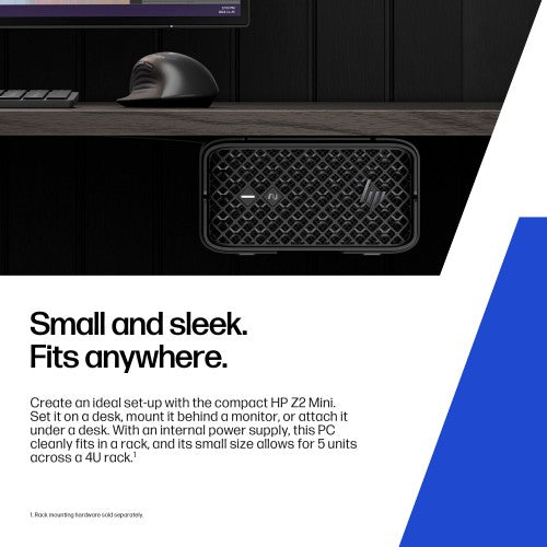 HP Z2 Mini G1a Copilot+ PC AMD Ryzen AI Max PRO PRO 385 64 GB LPDDR5x-SDRAM 1 TB SSD Windows 11 Pro Mini PC Workstation AI Workstation, AI PC Black