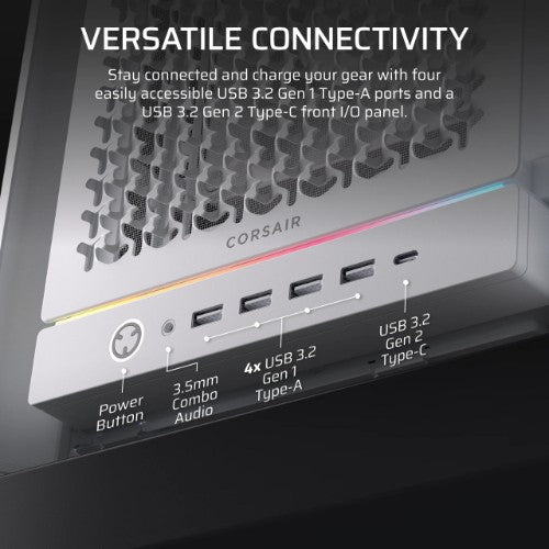 Corsair FRAME 5000D RS Midi Tower White