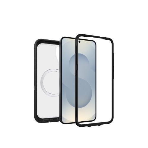 OtterBox Defender XT with Magnets Series for Samsung Galaxy S25, transparent/black