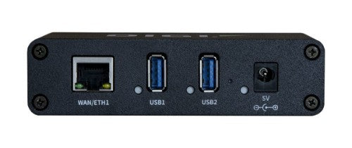 Digi AW02-G300 interface hub USB 3.2 Gen 1 (3.1 Gen 1) Type-A 1000 Mbit/s Black