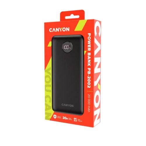 Canyon PB-2002 20000 mAh Black