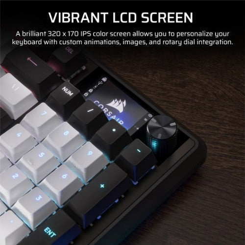 Corsair CH-91E921E-UK keyboard Gaming USB QWERTY UK English Black, White