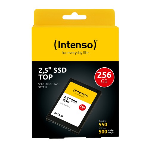 Intenso Top 256 GB 2.5" Serial ATA III 3D NAND