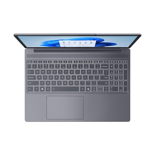 Lenovo IdeaPad Slim 3 15ARP10 AMD Ryzen™ 5 7535HS Laptop 38.9 cm (15.3") WUXGA 24 GB DDR5-SDRAM 512 GB SSD Wi-Fi 7 (802.11be) Windows 11 Home Advanced English Grey