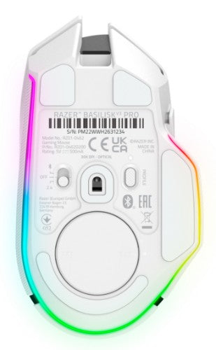 Razer Basilisk V3 Pro mouse Gaming Right-hand RF Wireless + Bluetooth + USB Type-C Optical 30000 DPI