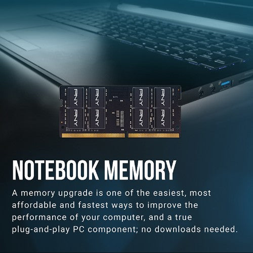 PNY Performance memory module 16 GB 1 x 16 GB DDR4 260-pin SO-DIMM