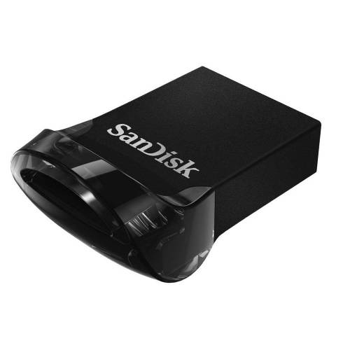 SanDisk Ultra Fit USB flash drive 128 GB USB Type-A 3.2 Gen 1 (3.1 Gen 1) Black