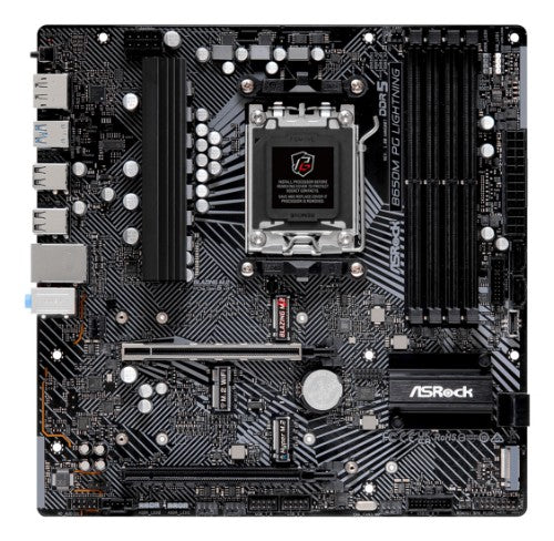 Asrock B650M PG Lightning AMD B650 Socket AM5 micro ATX