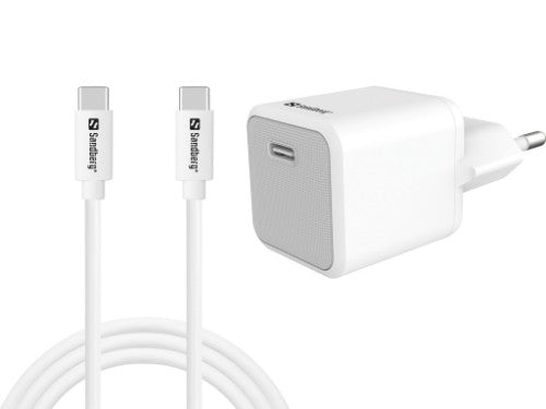 Sandberg USB-C 20W Charger EU+USB-CC