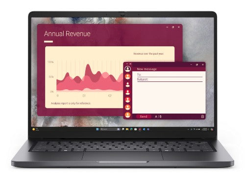 DELL Pro 14 PC14250 Intel Core Ultra 5 225U Laptop 35.6 cm (14") Full HD+ 8 GB DDR5-SDRAM 512 GB SSD Wi-Fi 6E (802.11ax) Windows 11 Pro Black UK English