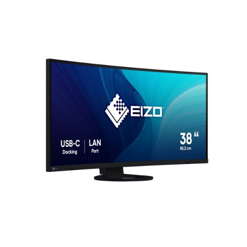 EIZO FlexScan EV3895-BK computer monitor 95.2 cm (37.5") 3840 x 1600 pixels UltraWide Quad HD+ LCD Black